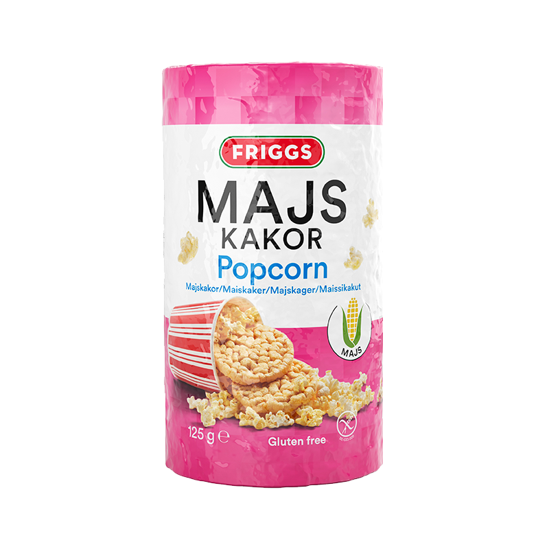 Friggs Majskakor Popcorn (125 g)
