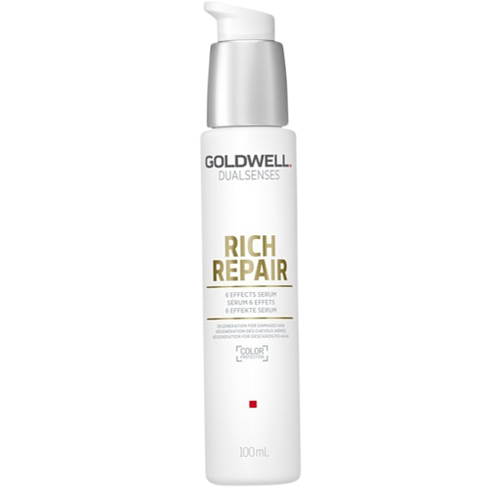 Se Goldwell Dualsenses Rich Repair 6 Effects Serum 100 ml. hos Well.dk