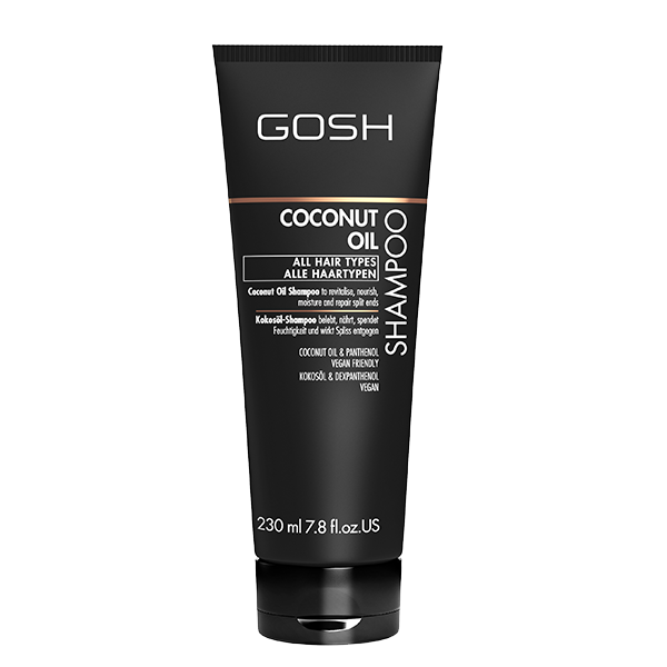 Se GOSH Coconut Oil Shampoo 230 ml. hos Well.dk