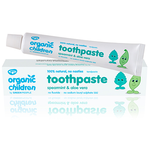 Se Green People Childrens Spearmint Toothpaste (50 ml) hos Well.dk