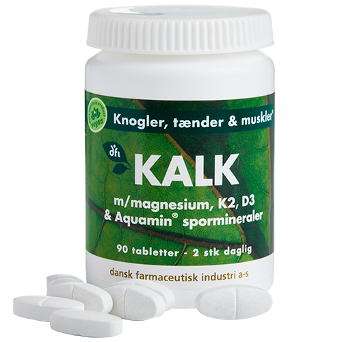Grønne Vitaminer Kalk m/ Magnesium, K2 & D3 (90 tabl)