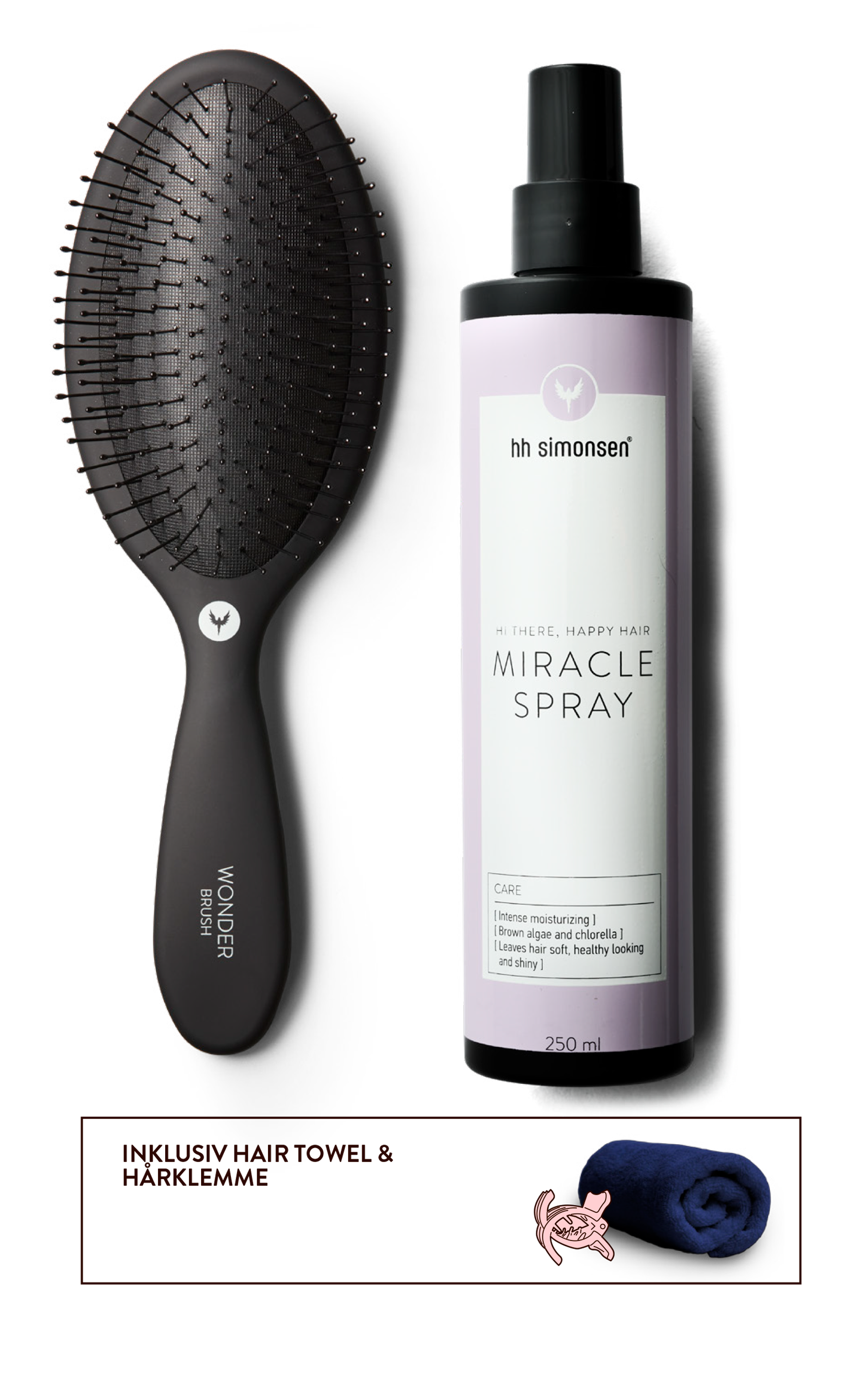 HH Simonsen Miracle Spray + Wonder Brush (1 stk)