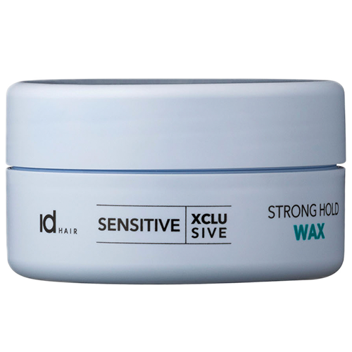 Se IdHAIR Sensitive Xclusive Strong Hold Wax (100 ml) hos Well.dk