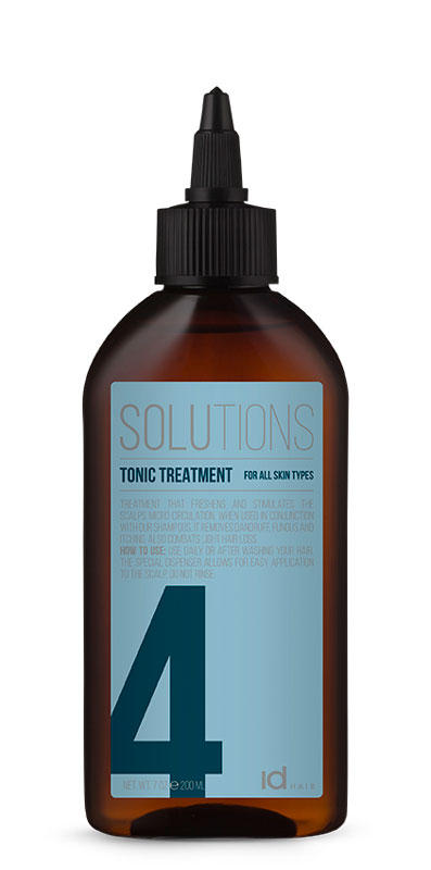 Se IdHAIR Solutions Tonic Treatment No. 4 - 200 ml hos Well.dk