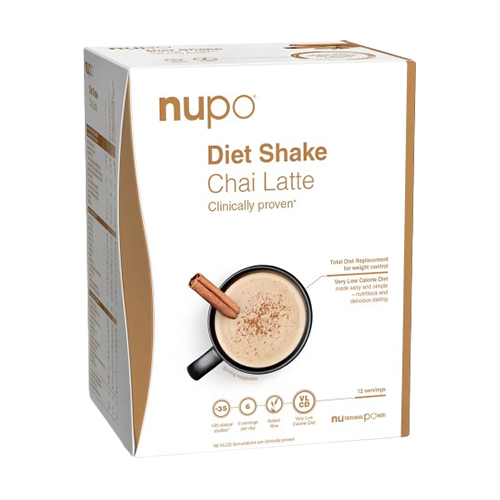 Se Nupo Diet Shake Chai Latte (384 g) hos Well.dk