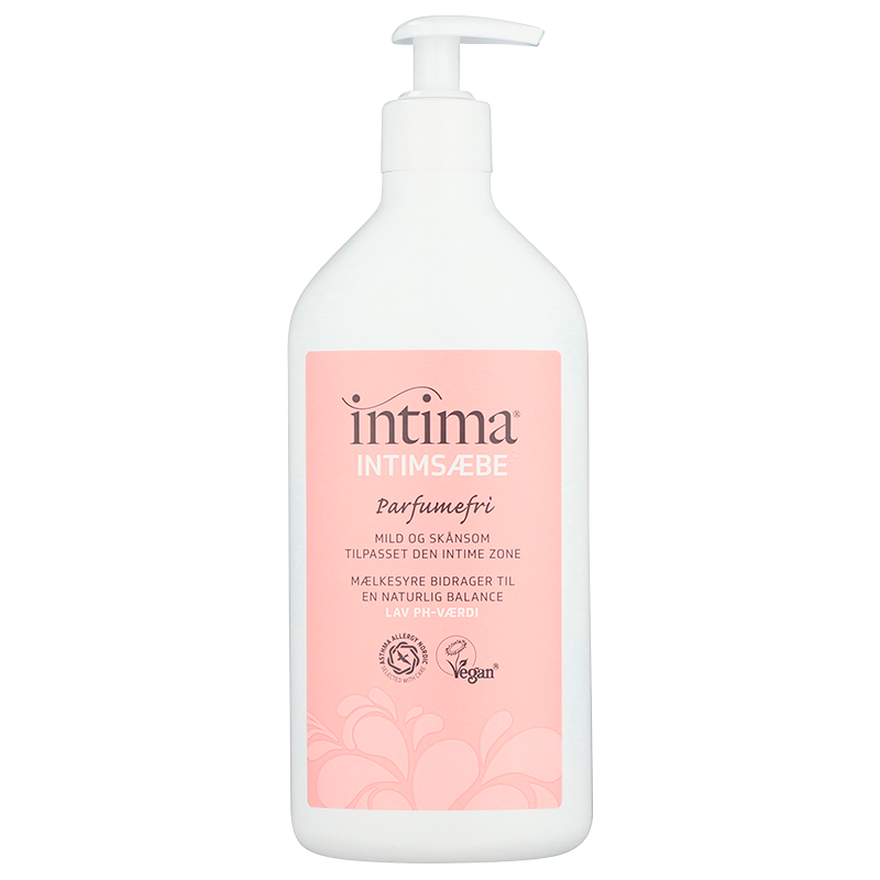 Se Intima Intimsæbe Parfumefri (500 ml) hos Well.dk