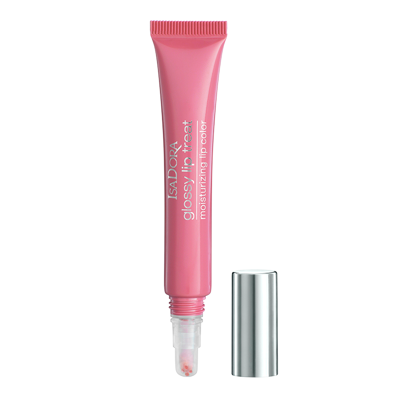 Se IsaDora Glossy Lip Treat 58 Pink Pearl (13 ml) hos Well.dk