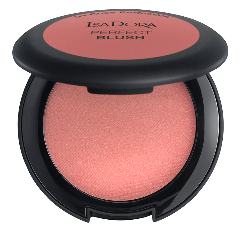 Se IsaDora Perfect Blush 04 Rose Perfection (4.5 g) hos Well.dk