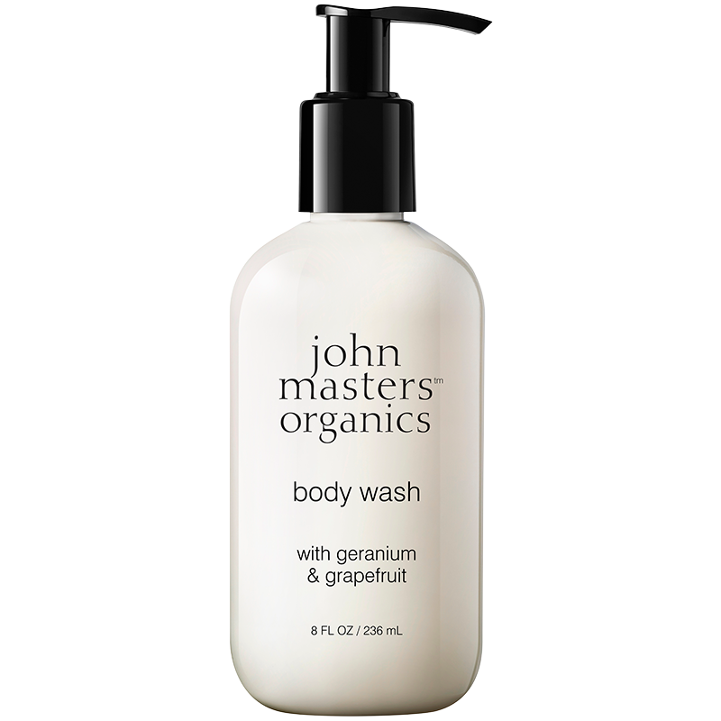 Billede af John Masters Organic Body Wash With Geranium & Grapefruit (236 ml) hos Well.dk