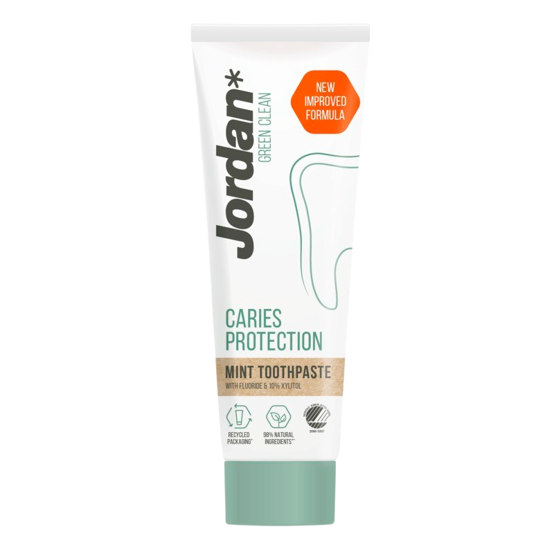 Jordan Green Clean Caries Protection Tandpasta (75 ml)