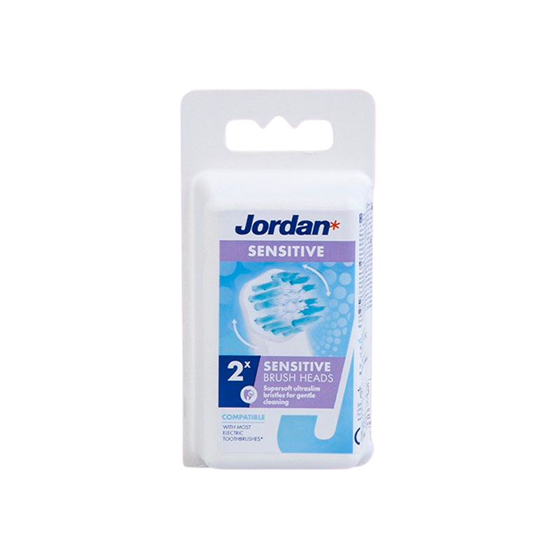 Jordan Sensitive Brush Heads (2 stk)