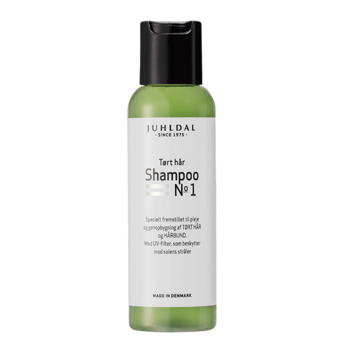 Se Juhldal Shampoo no. 1 til tørt hår (100 ml) hos Well.dk