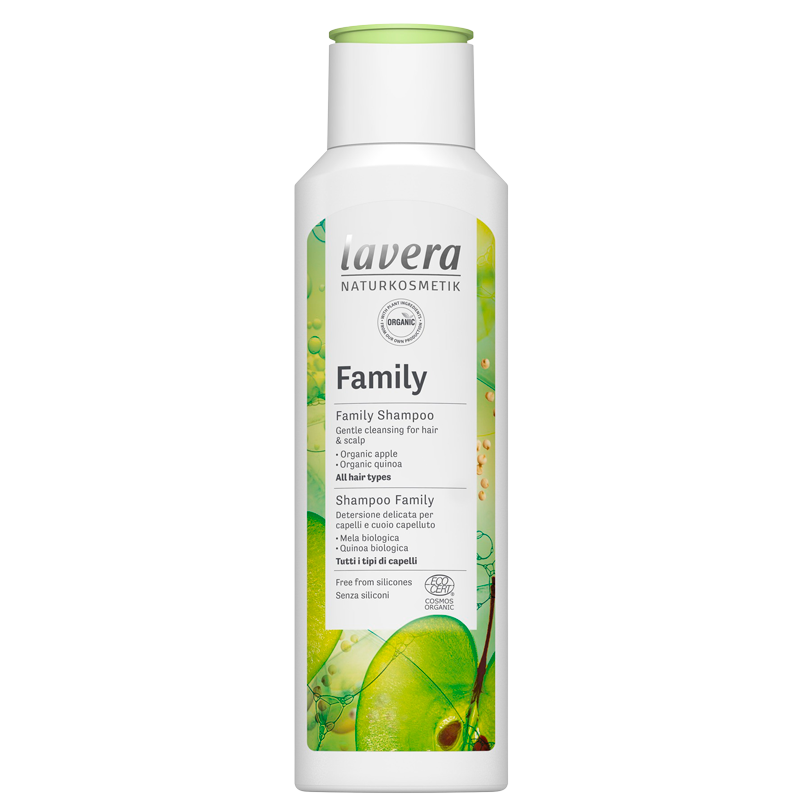 6: Lavera Shampoo Family 250 ml.