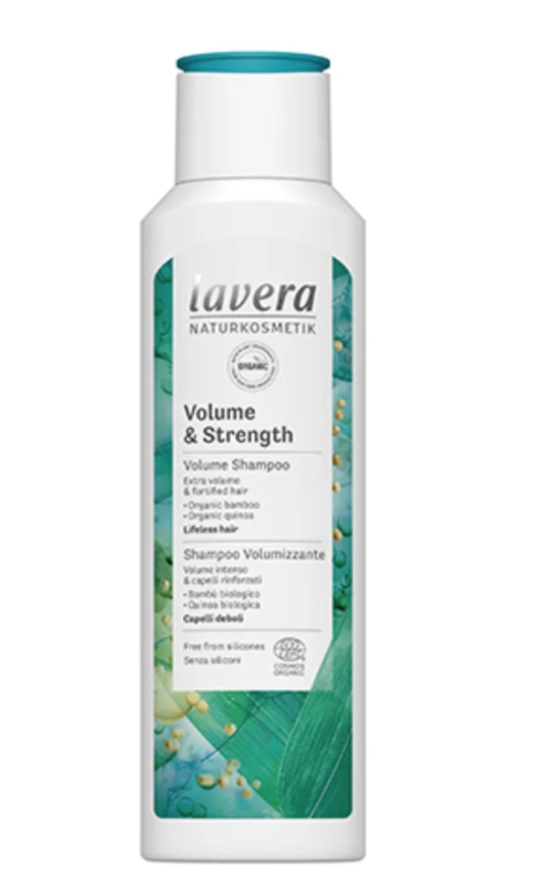 Se Lavera Volume & Strength Shampoo (250 ml) hos Well.dk
