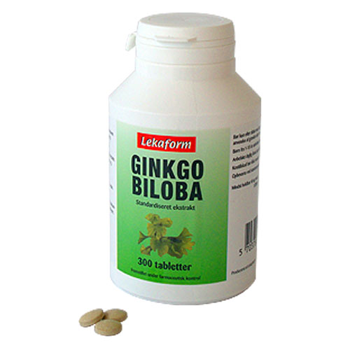 Lekaform Ginkgo Biloba 300 tabletter