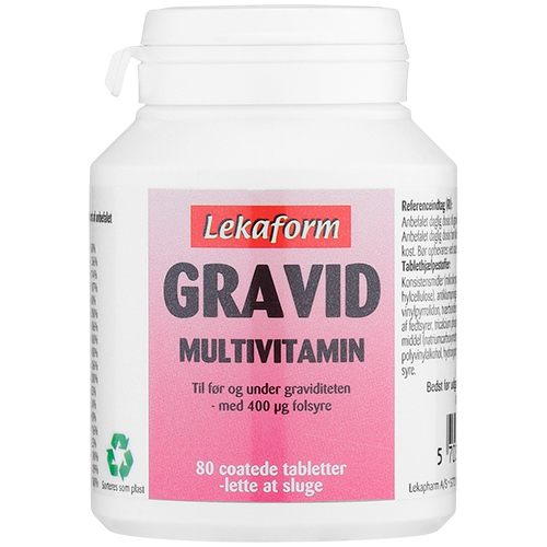 #3 - Lekaform Gravid Multivitamin (80 tabl)