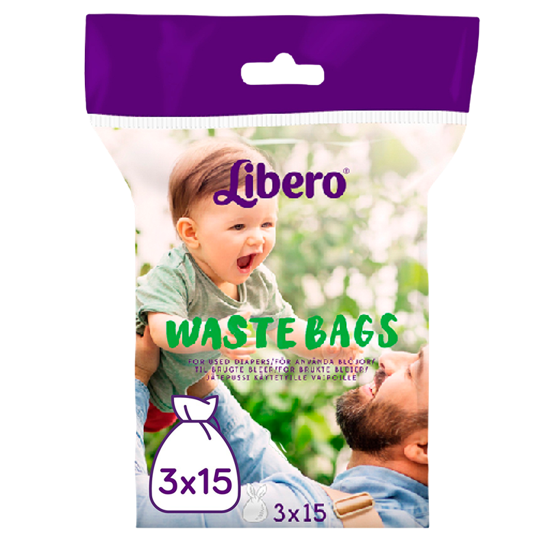 Libero Waste Bags (3×15 stk)