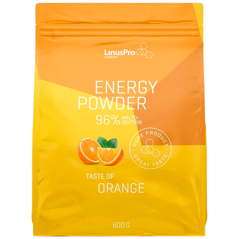 LinusPro Energi Pulver Appelsin (600 g)