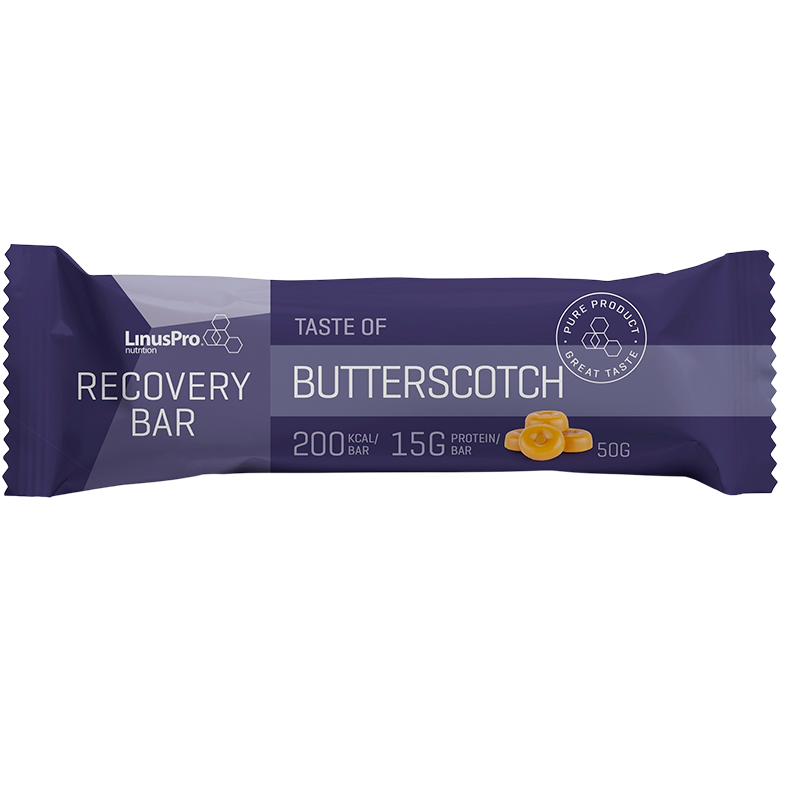 2: LinusPro Recovery Bar Butterscotch (50 g)