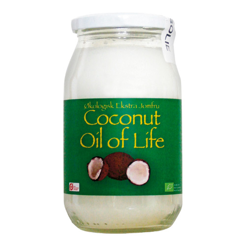 Se Livets Olie - Oil Of Life Kokosolie Ren Jomfru Ø (500 ml) hos Well.dk