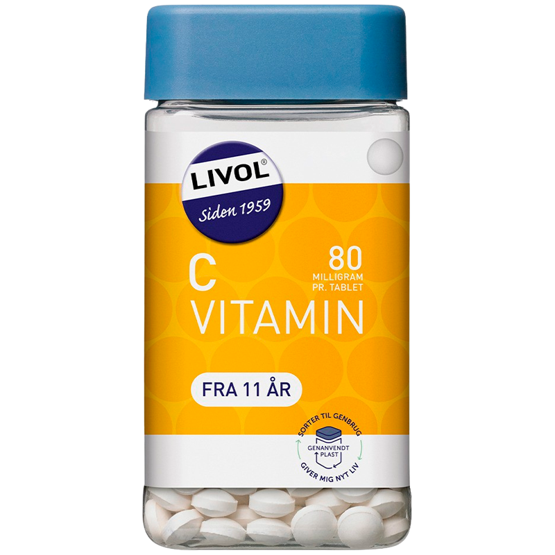 Se Livol C-vitamin (280 tabs) hos Well.dk