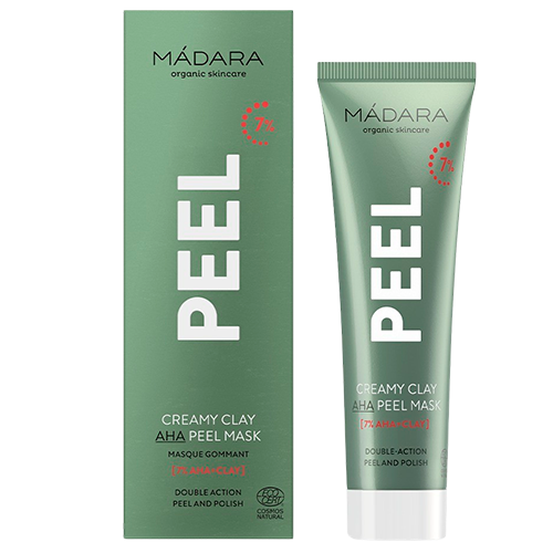 Se Madara Peel Creamy Clay AHA Peel Mask (60 ml) hos Well.dk
