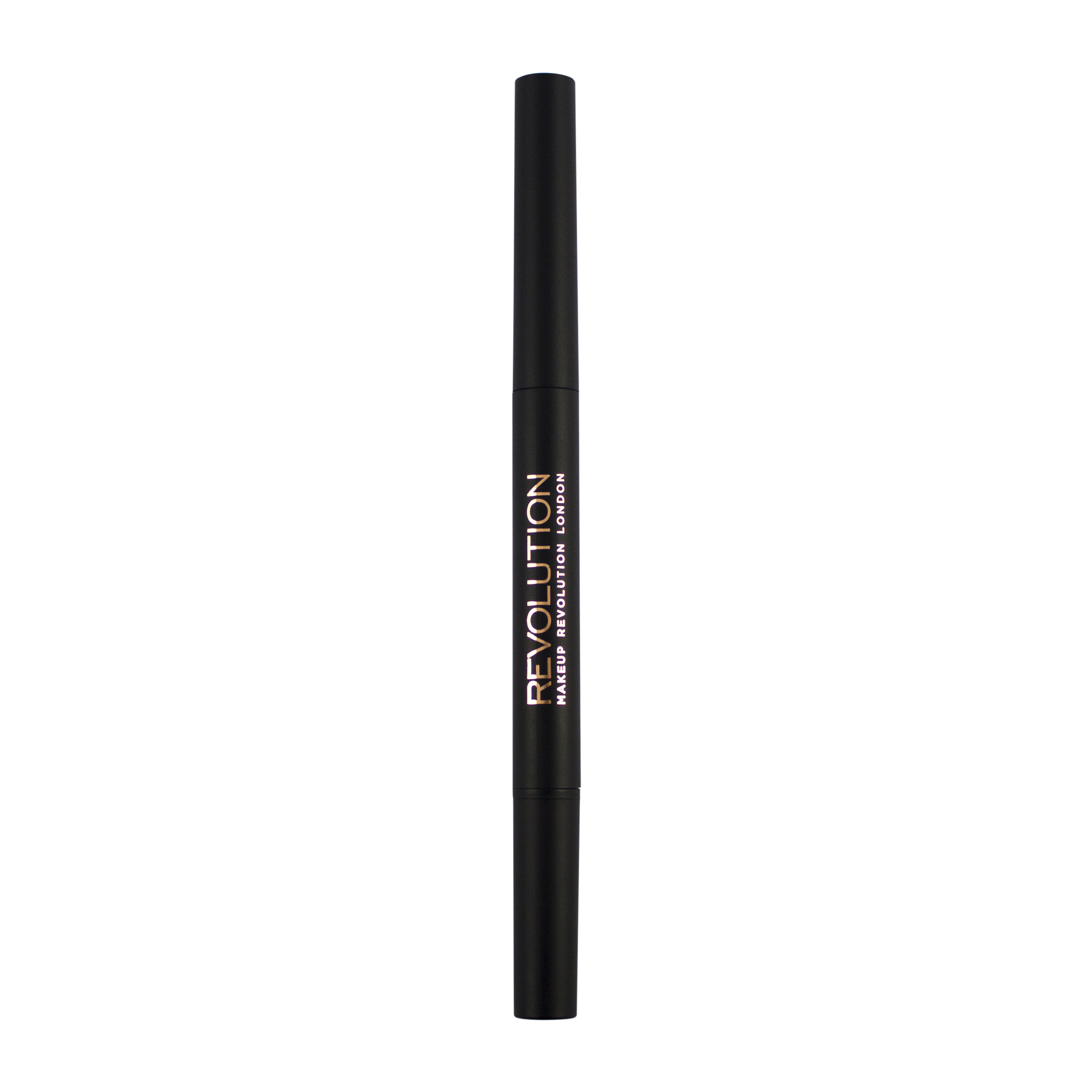 Se Makeup Revolution Duo Brow Pencil Medium Brown 15 g. hos Well.dk
