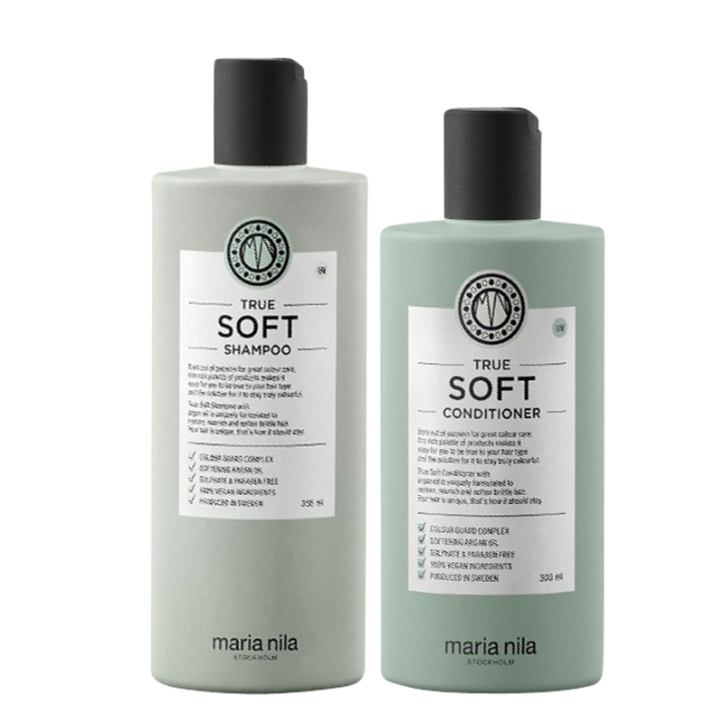 Se Maria Nila True Soft Shampoo & Conditioner hos Well.dk