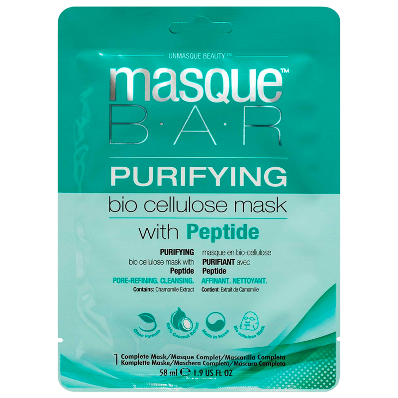 MasqueBar Bio Cellulose Purifying Mask (54 ml)