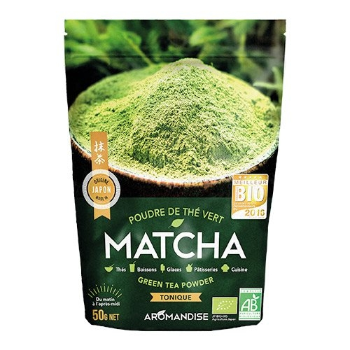 Se Matcha te (green tea powder) Ø, 50g. hos Well.dk