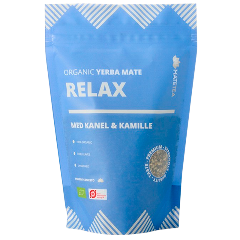 Matetea Yerba Mate Relax Kanel Og Kamille Ã (180 g)