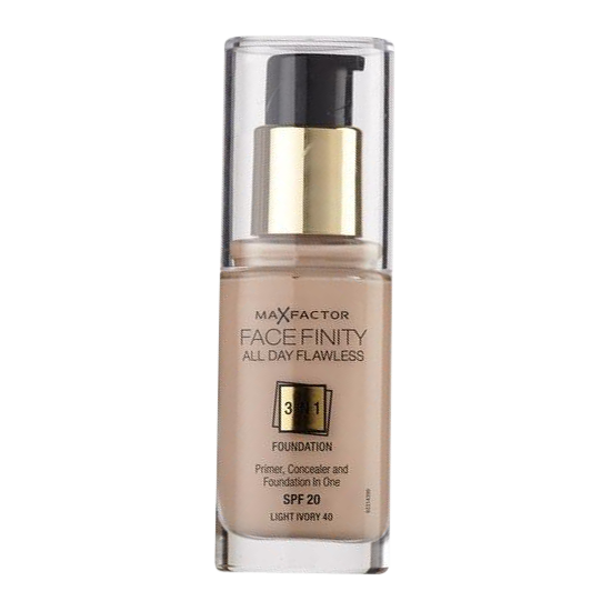 Max Factor Facefinity 3in1 Foundation 40 Light Ivory 30 ml.