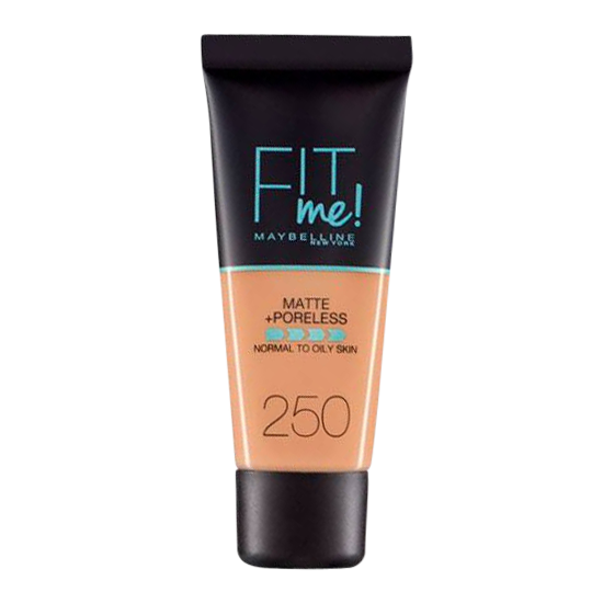 Maybelline Fit Me! Matte And Poreless Foundation 250 Sun Beige 30 ml.