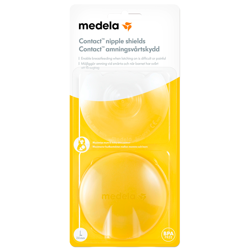Se Medela Me-Breast Protector Contact L (Me0103) hos Well.dk