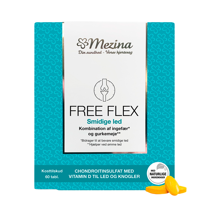 Se Mezina Free Flex (60 tabl) hos Well.dk