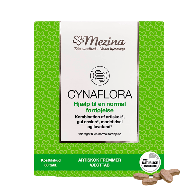 Se Mezina Cynaflora (60 tab) hos Well.dk