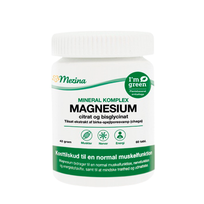 Billede af Mezina Mineral Komplex - Magnesium (60 tab)