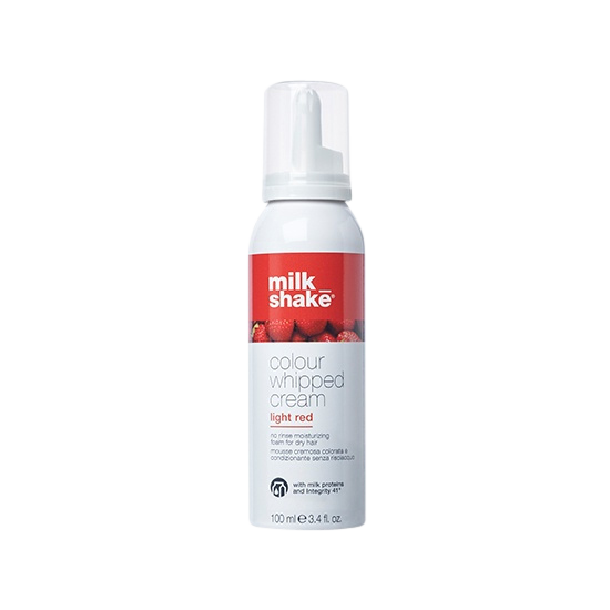 Se Milk_shake Colour Whipped Cream Light Red 100 ml. hos Well.dk