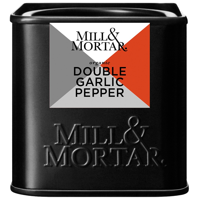 Billede af Mill & Mortar Double Garlic & Pepper Ø (50 g)