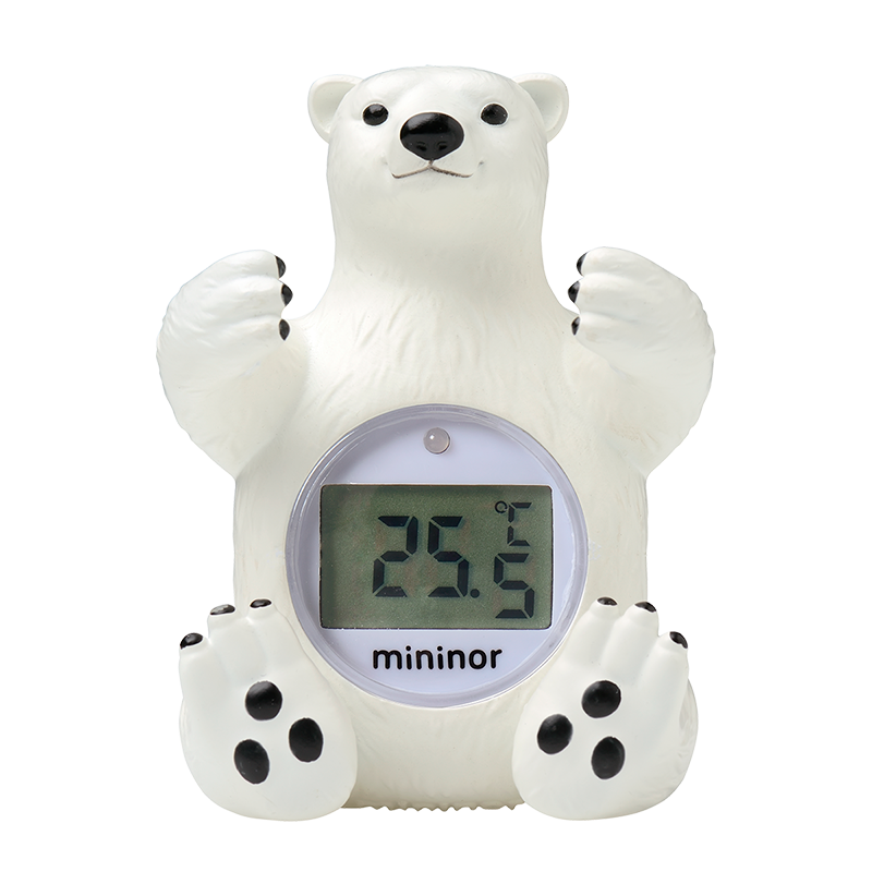 Se Mininor Badetermometer Isbjørn (1 stk) hos Well.dk