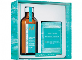 Se Moroccanoil Cleanse & Style Duo hos Well.dk