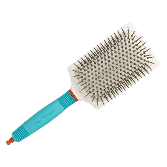 Se Moroccanoil Ionic Ceramic Thermal Paddle Brush hos Well.dk