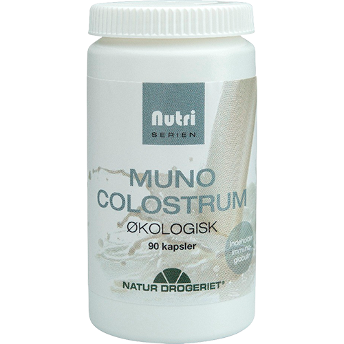 Se Natur Drogeriet Muno Colostrum 500 mg Ø (90 kaps) hos Well.dk