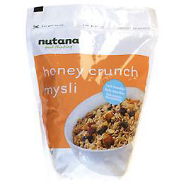 Se Mysli Honey Crunch Nutana 650 gr. hos Well.dk