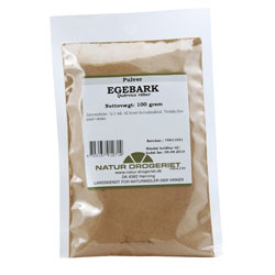 Billede af Natur Drogeriet Egebark pulver (100 gr)