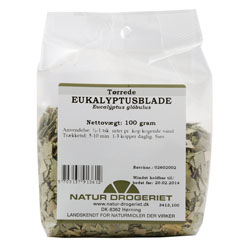 Se Natur Drogeriet Eukalyptusblade (100 gr) hos Well.dk