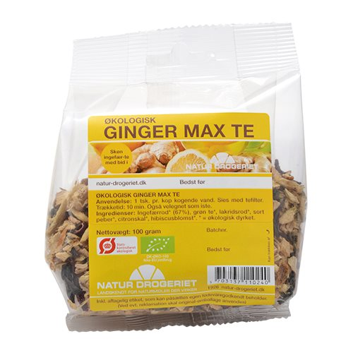 Se Ginger Max te Økologisk - 100 gram hos Well.dk