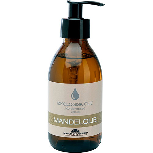 Se Natur Drogeriet Mandelolie Ø (200 ml) hos Well.dk