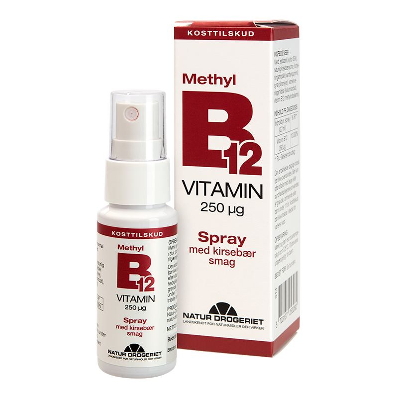 Billede af Natur Drogeriet Methyl B12-vitamin spray (25 ml)