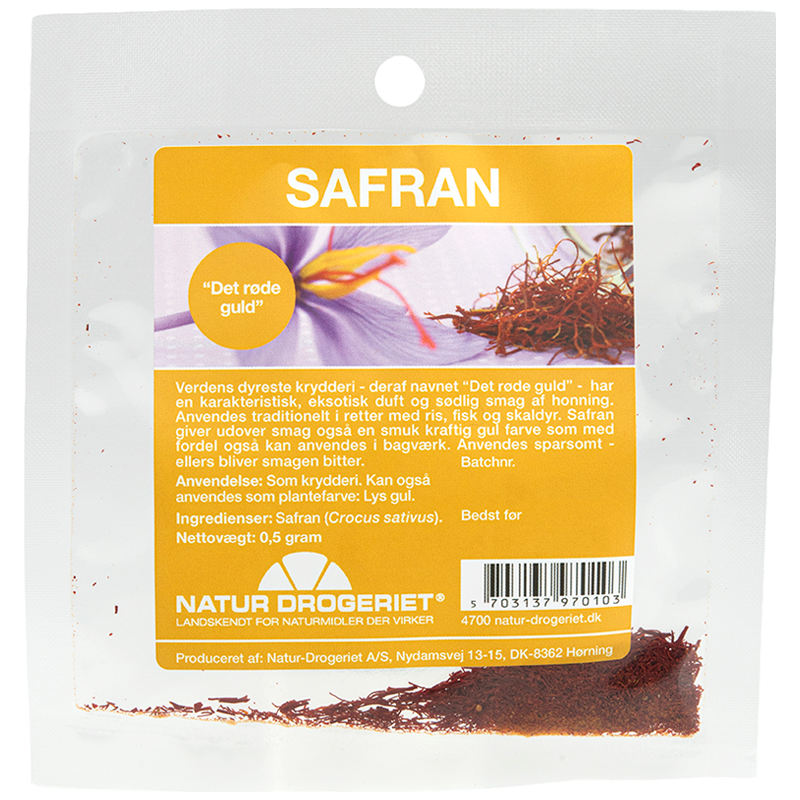 Se Natur Drogeriet Safran (0,5 g) hos Well.dk